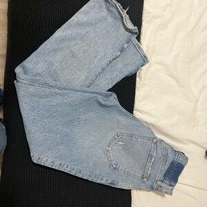 Classic Light Wash Denim Jeans